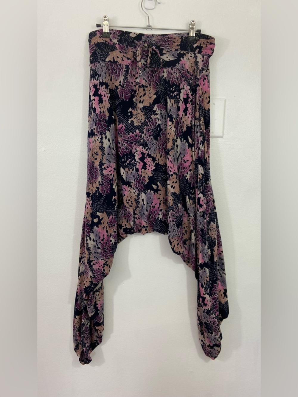 Buddha Women’s Harem Pants Parachute Digital Rainbow XS Baggy Lounge Festival